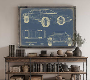 Ferrari Mondial 8 1980 Wall Art from Bella Frye.