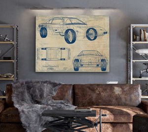 Ferrari Mondial 8 1980 Wall Art from Bella Frye.