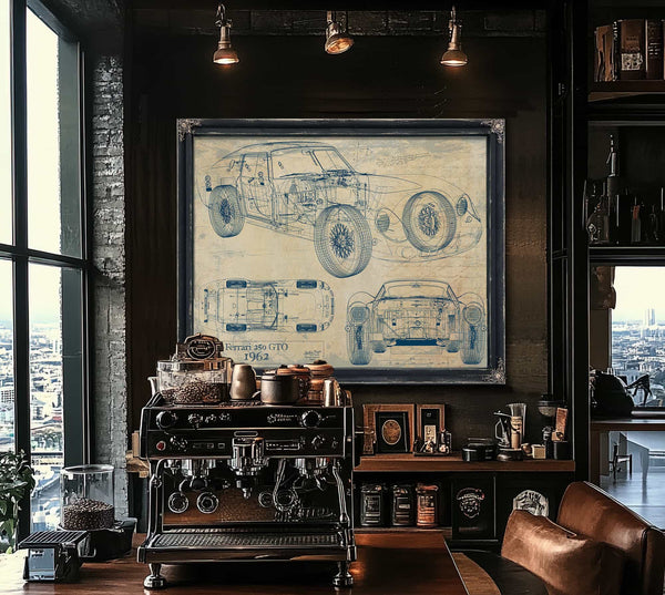 Ferrari 250Gto (Seriesi)1962 Wall Art from Bella Frye.