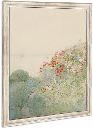 Field Of Poppies Isles Of Shoals By Childe Hassam