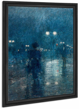 Fifth Avenue Nocturne By Childe Hassam