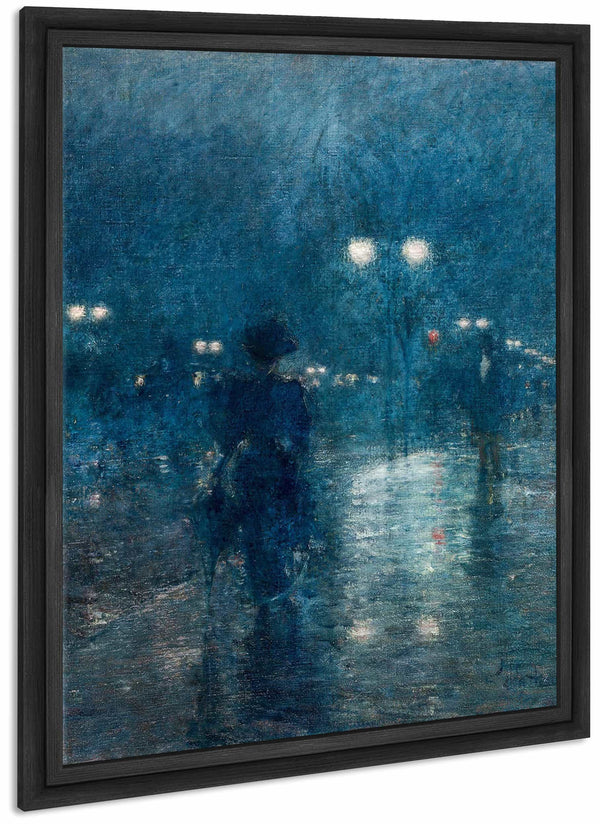 Fifth Avenue Nocturne By Childe Hassam