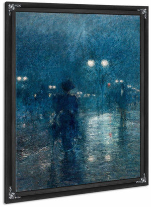 Fifth Avenue Nocturne By Childe Hassam