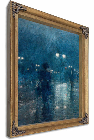 Fifth Avenue Nocturne By Childe Hassam