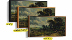 George Inness Fleecy Clouds By George Inness