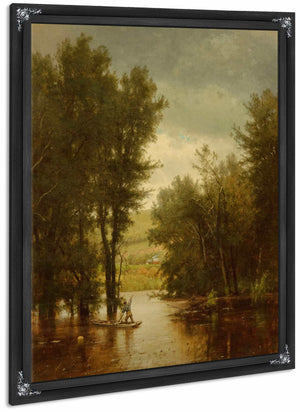 Flood On The Delaware By Worthington Whittredge