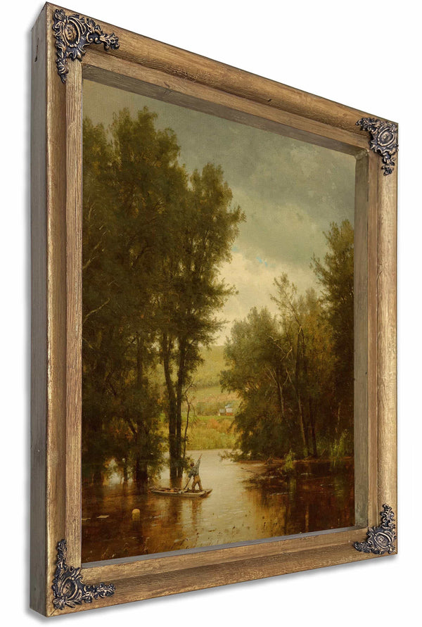 Flood On The Delaware By Worthington Whittredge