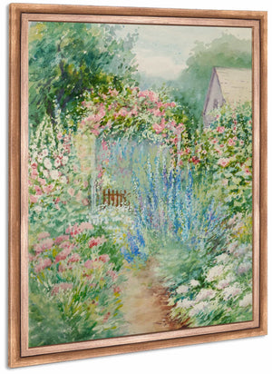 Flower Garden By Theodore Earl Butler 1