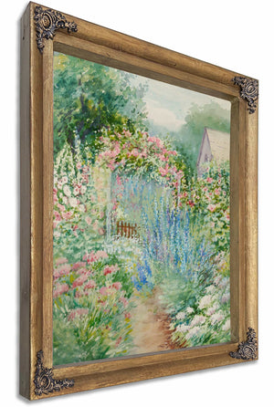 Flower Garden By Theodore Earl Butler 1