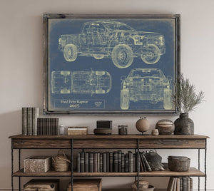 Ford f150 Raptor 2017 Wall Art from Bella Frye.