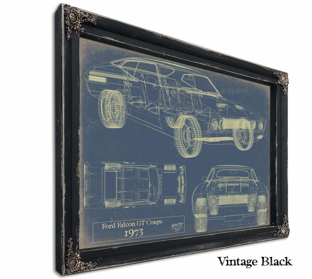 Ford Falcon Gt Coupe 1973 Wall Art from Bella Frye.