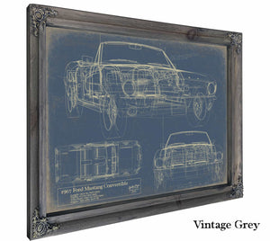 Ford Mustang Convertible 1967 Fbm Wall Art from Bella Frye.