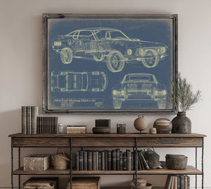 Ford Mustang Mach 1 351 1969 Wall Art from Bella Frye.