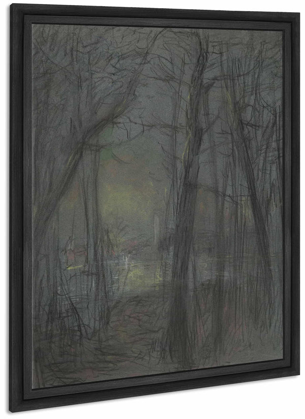 Forest Scene By John Ferguson Weir 1