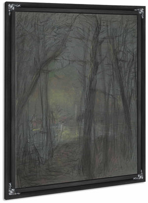 Forest Scene By John Ferguson Weir 1