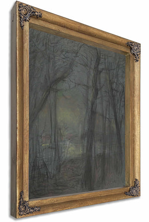 Forest Scene By John Ferguson Weir 1