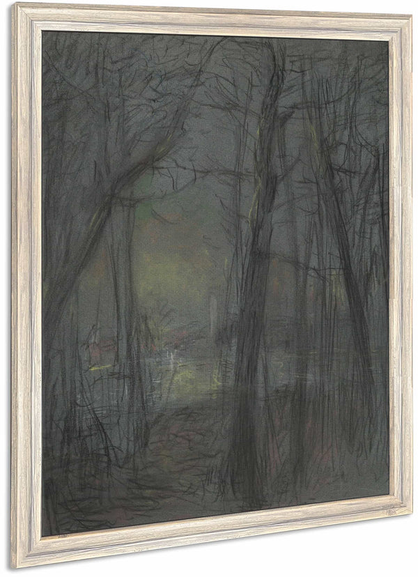 Forest Scene By John Ferguson Weir 1