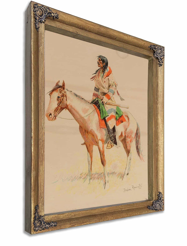 Half Breed By Frederic Remington