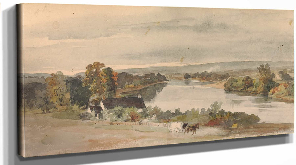 Thomas Sully From Charleys Hope Mrs Griffiths Place Near Brunswick New Jersey By Thomas Sully