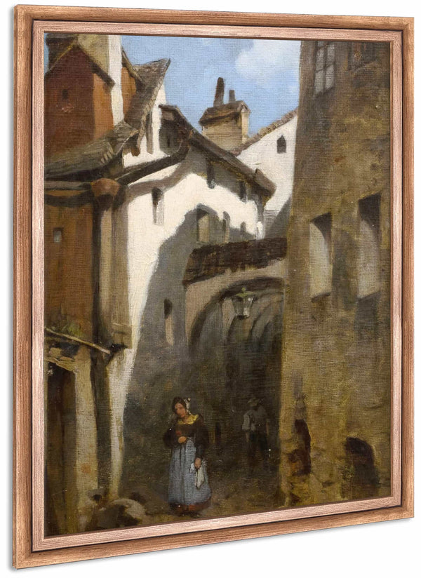 Gasse In Burghausen By Carl Bolze