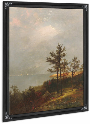 Gathering Storm On Long Island Sound By John Frederick Kensett