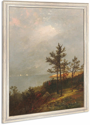 Gathering Storm On Long Island Sound By John Frederick Kensett