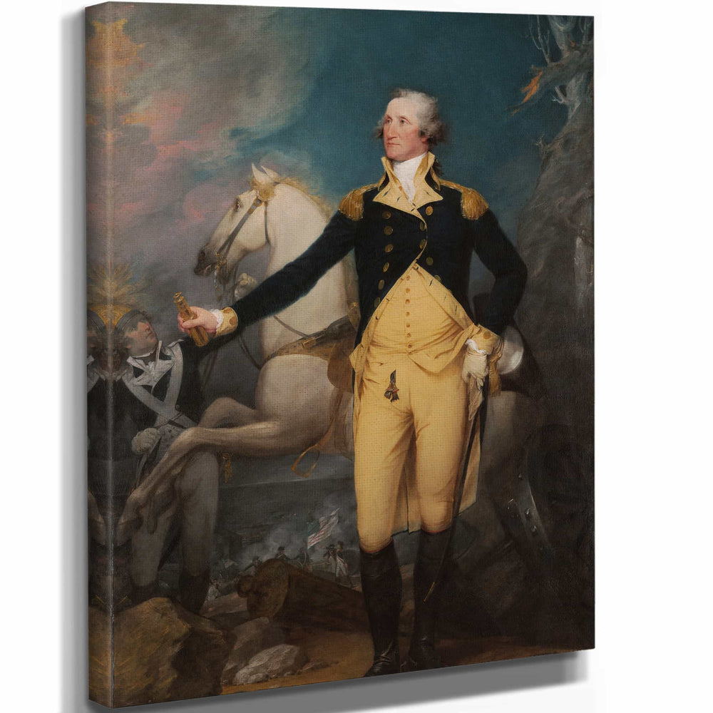 John Trumbull General George Washington At Trenton By John Trumbull