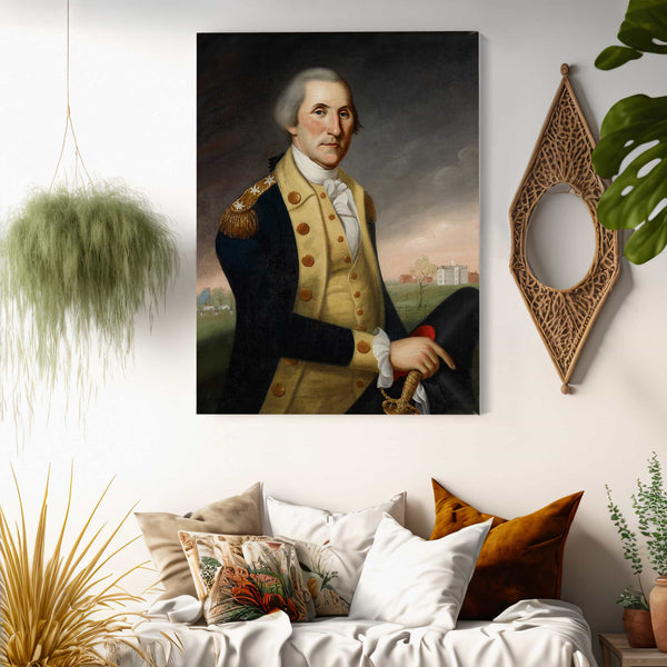 Charles Willson Peale George Washington At Princeton By Charles Willson Peale