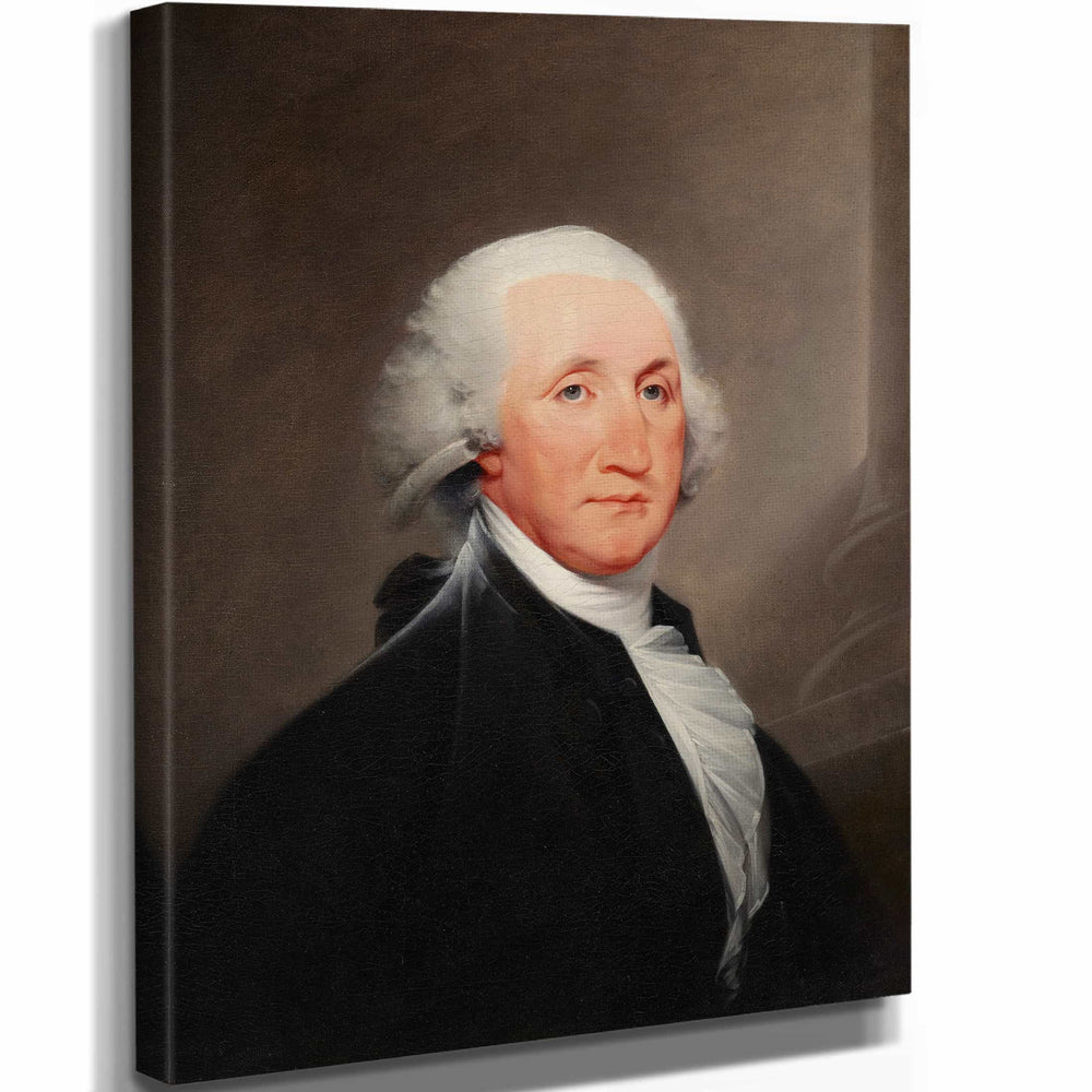 John Trumbull 11" x 14" / Stretched Canvas Wrap George Washington By John Trumbull