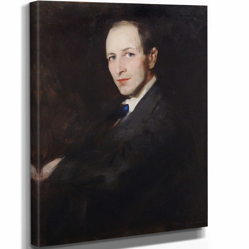 Robert Henri 11" x 14" / Stretched Canvas Wrap George Wesley Bellows By Robert Henri