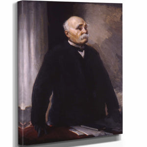 Cecilia Beaux 11" x 14" / Stretched Canvas Wrap Georges Clemenceau By Cecilia Beaux