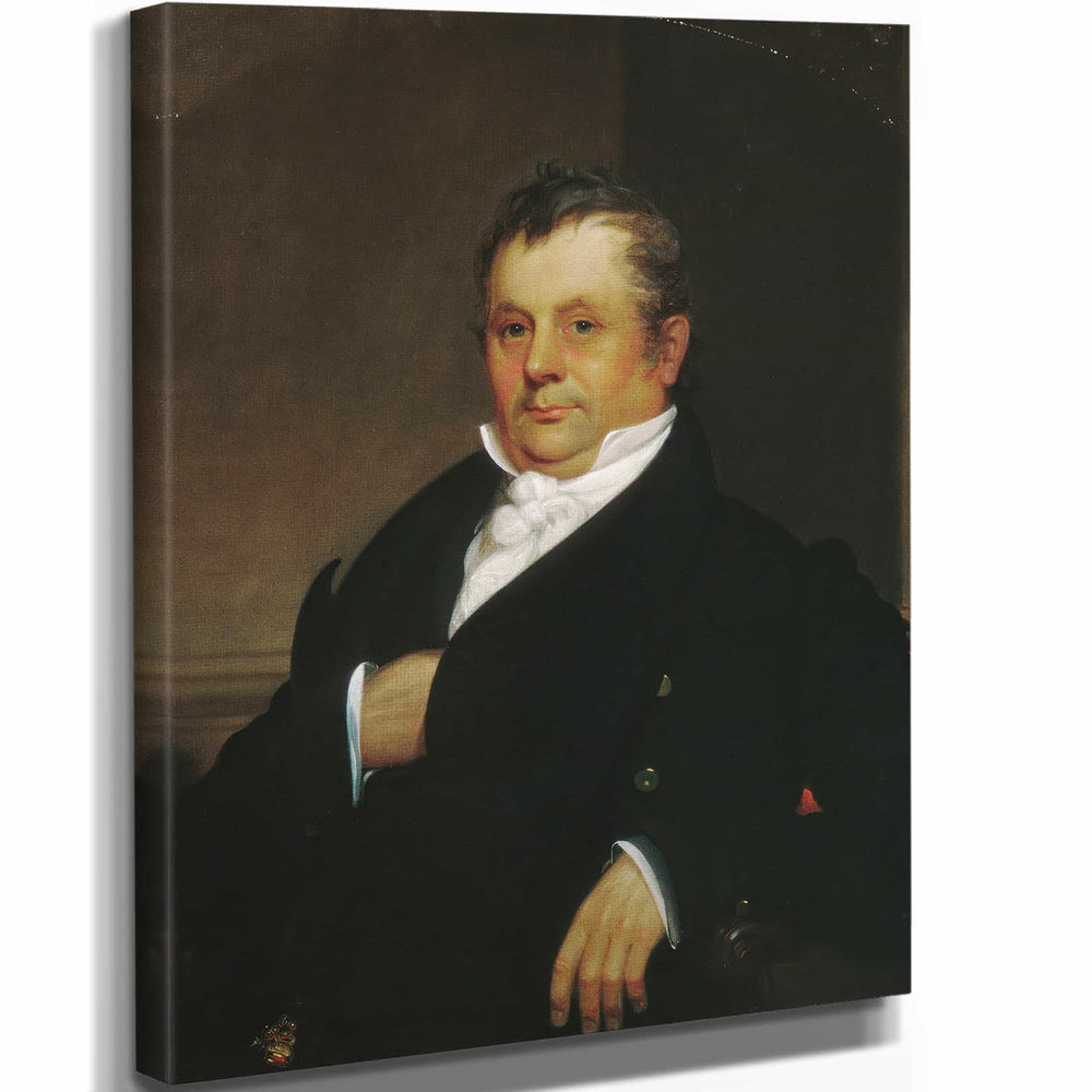 William Sidney Mount 11" x 14" / Stretched Canvas Wrap Gideon Tucker By William Sidney Mount