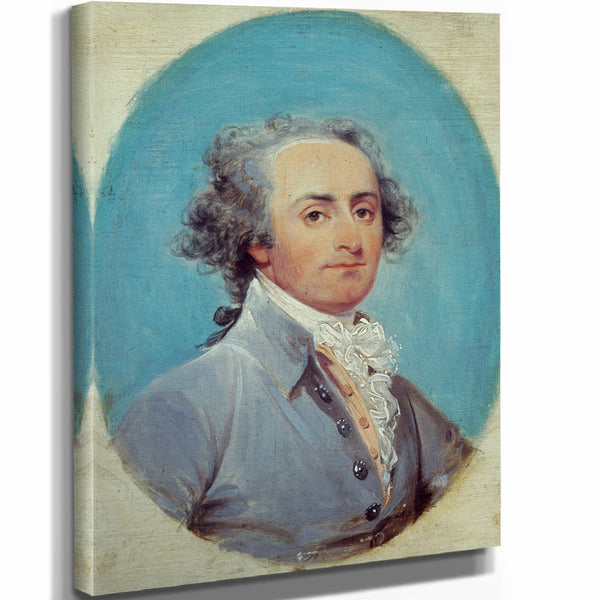 John Trumbull 11" x 14" / Stretched Canvas Wrap Giuseppe Ceracchi By John Trumbull