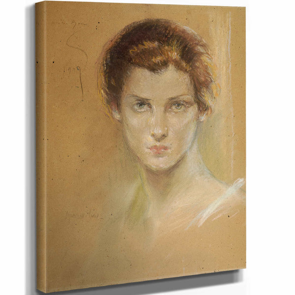 Alice Pike Barney 11" x 14" / Stretched Canvas Wrap Gloria By Alice Pike Barney