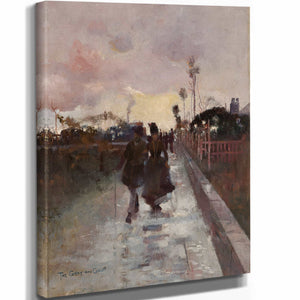 Charles Conder Going Home By Charles Conder