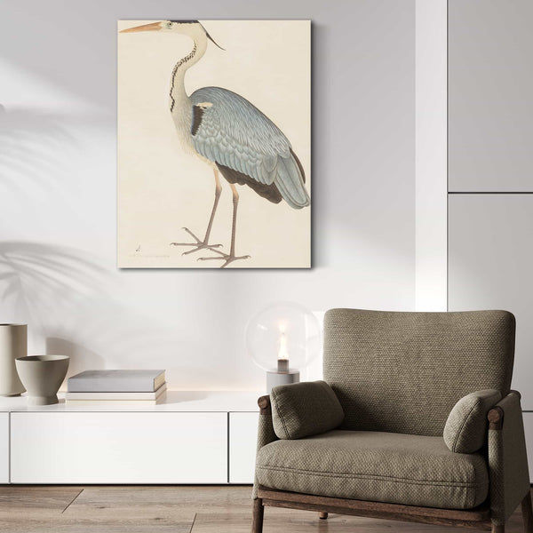 Ram Das Grey Heron By Ram Das