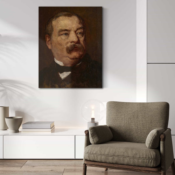 Thomas Eakins Grover Cleveland By Thomas Eakins