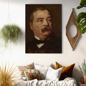 Thomas Eakins Grover Cleveland By Thomas Eakins