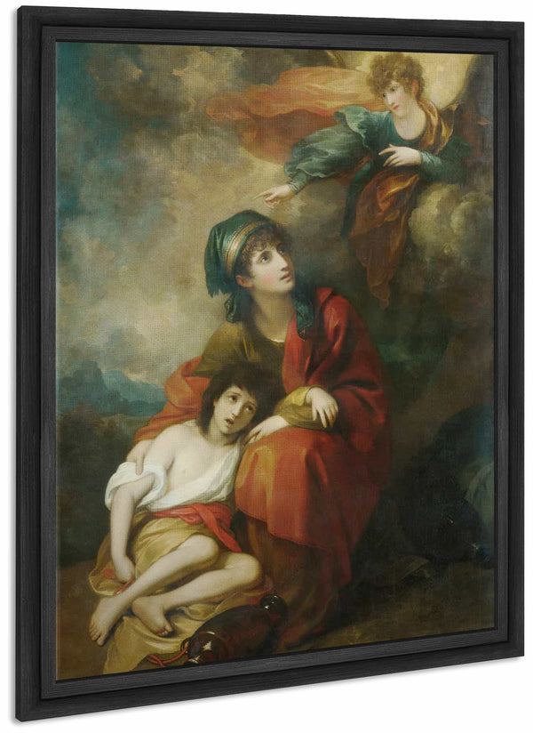 Hagar And Ishmael By Benjamin West