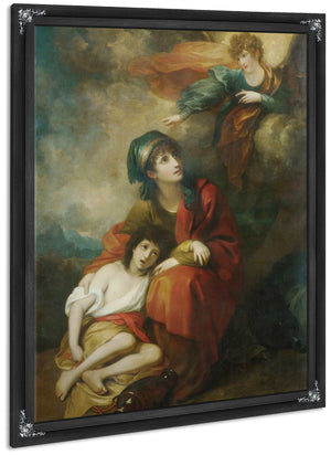 Hagar And Ishmael By Benjamin West