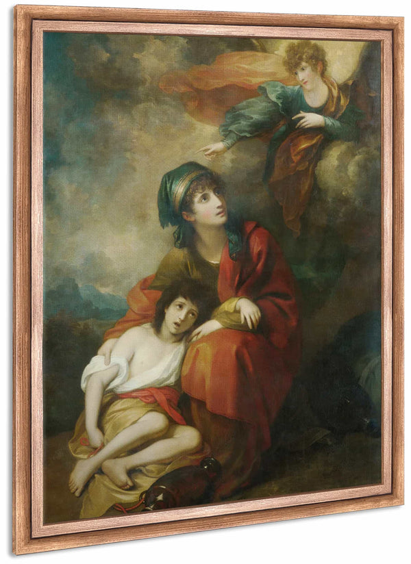 Hagar And Ishmael By Benjamin West