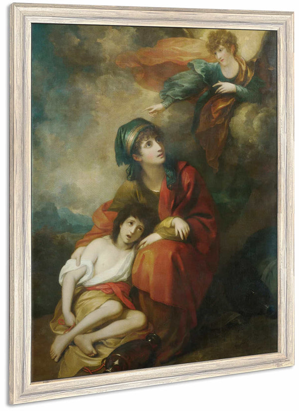 Hagar And Ishmael By Benjamin West