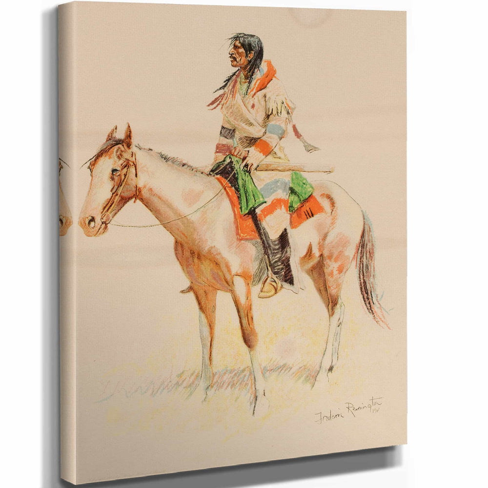 Frederic Remington Half Breed By Frederic Remington