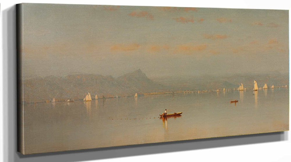 Sanford Robinson Gifford Haverstraw Bay By Sanford Robinson Gifford