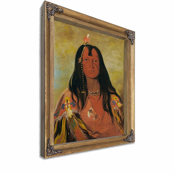 Hco A Hco A Hcotes Min No Horns On His Head A Brave By George Catlin