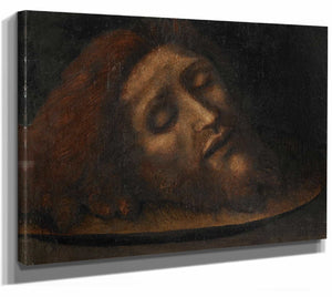 Head Of Saint John The Baptist By North Italian School