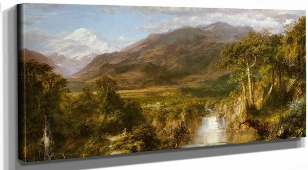 Frederic Edwin Church Heart Of The Andes By Frederic Edwin Church