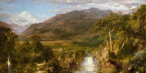 Frederic Edwin Church Heart Of The Andes By Frederic Edwin Church