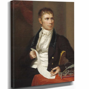 Charles Bird King 11" x 14" / Stretched Canvas Wrap Henry Clay By Charles Bird King