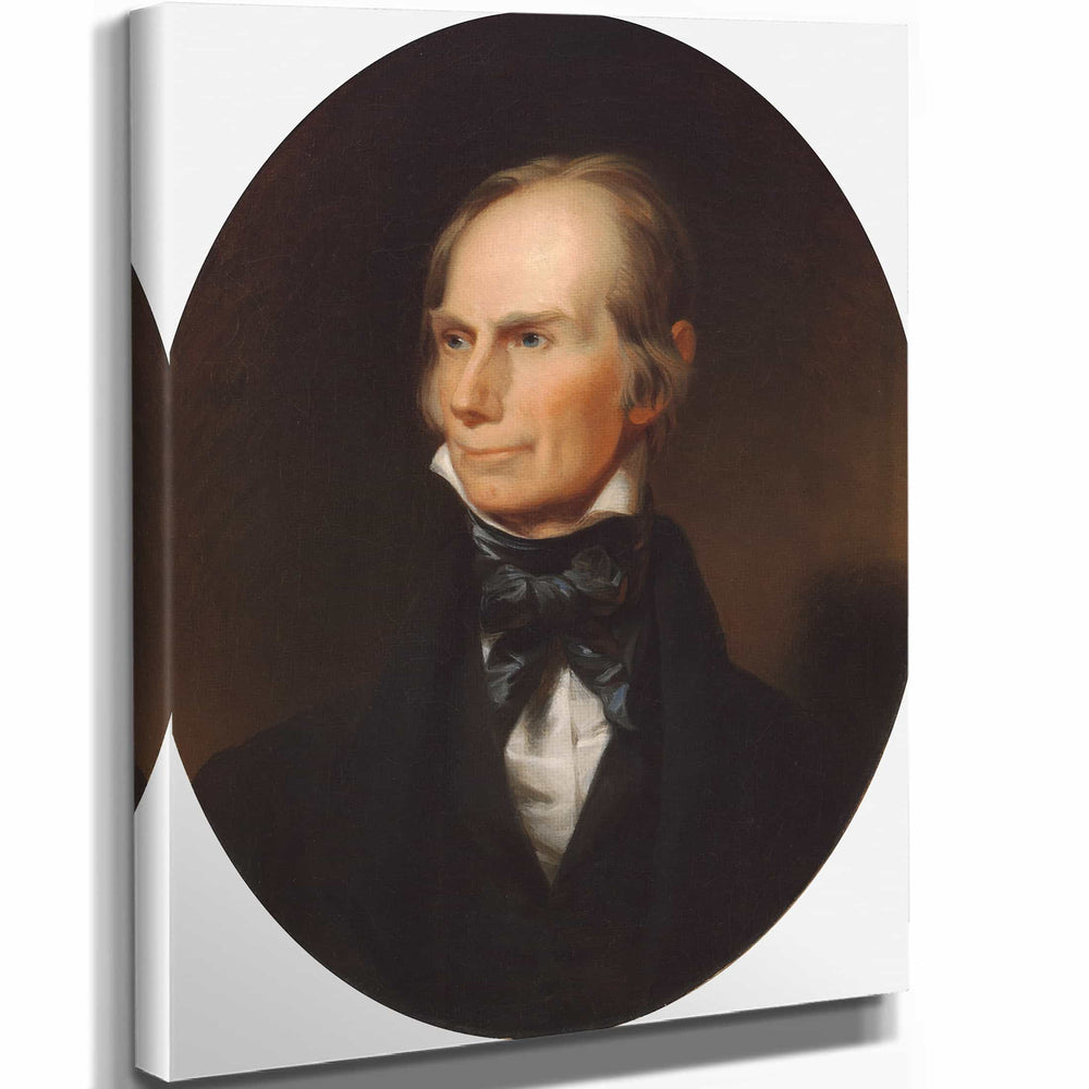 John Neagle 11" x 14" / Stretched Canvas Wrap Henry Clay By John Neagle